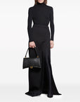 Balenciaga Balenciaga slit tailored maxi skirt