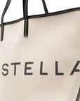 Stella McCartney Stella McCartney Logo canvas tote bag