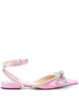Mach & Mach PRE Mach & Mach PRE Double Bow Satin Flats