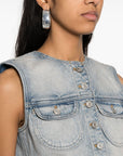 Courreges Pre COURREGES PRE Sweaters Clear Blue