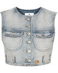 Courreges Pre COURREGES PRE Sweaters Clear Blue