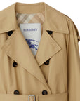 Burberry Burberry Belted Cotton Trench Coat