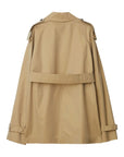 Burberry Burberry Belted Cotton Trench Coat