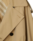 Burberry Burberry Belted Cotton Trench Coat