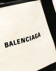 Balenciaga Balenciaga canvas tote with removable pouch