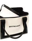 Balenciaga Balenciaga canvas tote with removable pouch