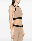 Palm Angels Palm Angels Knitted cropped top