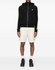 Palm Angels Palm Angels QR code front zip fastening Monogram track jacket