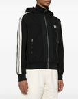 Palm Angels Palm Angels QR code front zip fastening Monogram track jacket