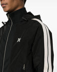Palm Angels Palm Angels QR code front zip fastening Monogram track jacket