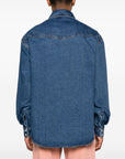 Palm Angels Palm Angels Monogram denim shirt