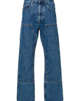 Palm Angels Palm Angels Monogram denim jeans