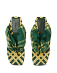 Burberry Burberry check pool flat slides