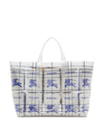 Burberry Burberry EKD logo-tag Transparent Tote Bag
