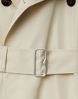 Burberry Burberry Short silk trench coat