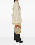 Burberry Burberry Short silk trench coat