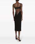 Dolce & Gabbana Dolce & Gabbana Jersey longuette dress with bustier bra top