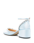 Mach & Mach PRE Mach & Mach PRE Mach & Mach Audrey Satin Crystal Embellished Pumps
