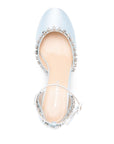 Mach & Mach PRE Mach & Mach PRE Mach & Mach Audrey Satin Crystal Embellished Pumps