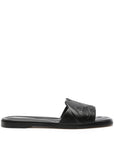 Alexander McQueen Alexander McQueen logo-embossed leather sandals