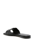 Alexander McQueen Alexander McQueen logo-embossed leather sandals