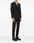 Alexander Mcqueen Alexander McQueen pinstriped single-breasted blazer