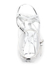 Alexander McQueen Alexander McQueen Twisted Armadillo 95mm patent sandals