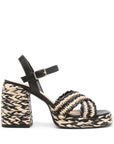 Castañer Castañer Vicen Raffia Heel Sandals