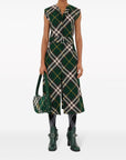 Burberry Burberry Nova Check Midi Dress