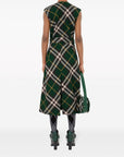 Burberry Burberry Nova Check Midi Dress