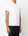 Saint Laurent Saint Laurent Monogram Cotton Piqué Polo Shirt