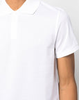 Saint Laurent Saint Laurent Monogram Cotton Piqué Polo Shirt
