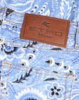 Etro Etro Bandana-print skinny jeans