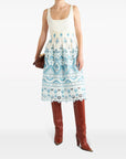 Etro Etro Broderie anglaise flared dress