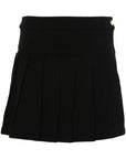Palm Angels Palm Angels Monogram pleated skirt