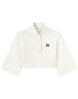 Palm Angels Palm Angels Monogram cropped polo shirt