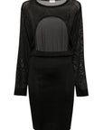 Saint Laurent Saint Laurent open-back knitted dress