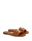 Ferragamo Ferragamo 40mm Gancini-buckle Leather Slides
