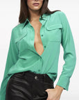 Equipment Equipment Shirts Green
