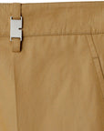 Burberry Burberry Straight-leg cotton trousers