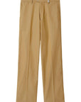 Burberry Burberry Straight-leg cotton trousers