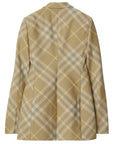 Burberry Burberry checked tailored single-breasted blazer
