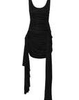 Mugler Mugler Draped mini dress