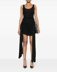 Mugler Mugler Draped mini dress