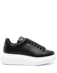 Alexander Mcqueen Alexander McQueen Black Leather Sneakers