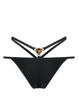 Versace Versace Medusa-plaque strappy bikini bottoms