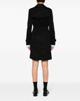 Burberry Burberry gabardine-weave trench coat