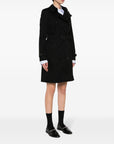 Burberry Burberry gabardine-weave trench coat