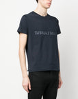 Saint Laurent Saint Laurent Reverse logo-print cotton T-shirt