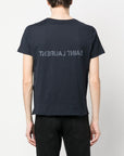 Saint Laurent Saint Laurent Reverse logo-print cotton T-shirt